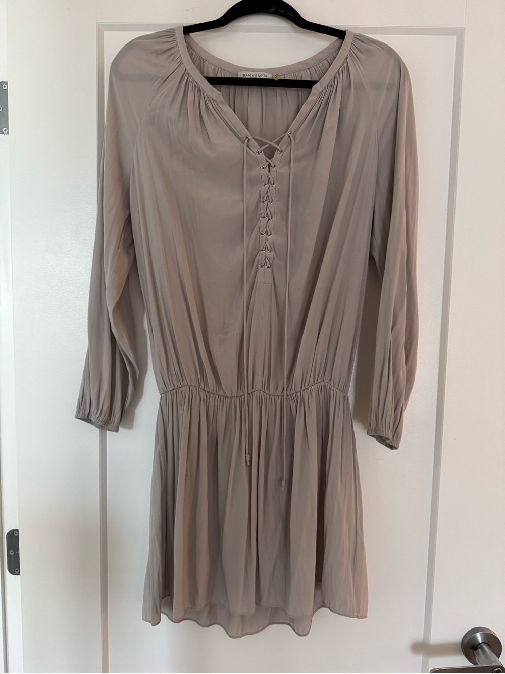 Ramy Brook gray Alexandra dress